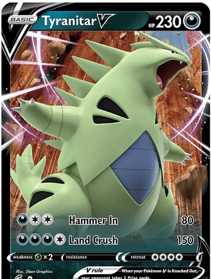 Pokémon Lucario V & Tyranitar V Heavy Hitters Premium Collection