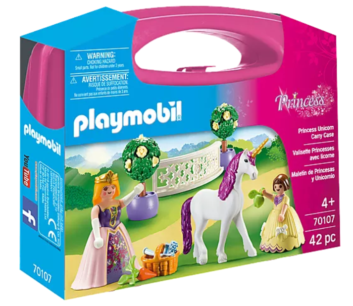 Playmobil - Princess Unicorn Carry Case 70107