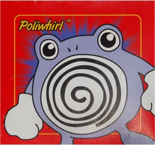 Limited Edition 1999 Burger King Poliwhirl Gold Card #61