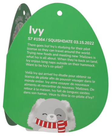 Original Squishmallows - Ivy 7.5in