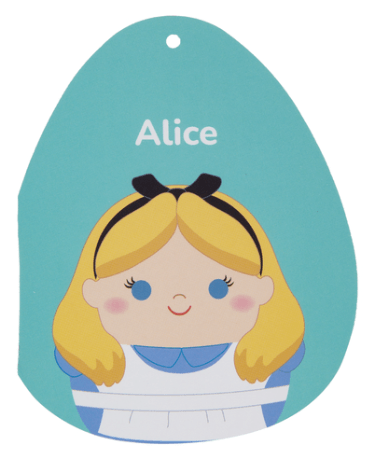 Original Squishmallows - Disney Alice in Wonderland Alice 6.5in