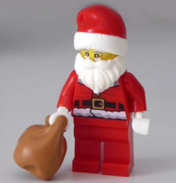 LEGO Santa Suit Minifigure 2022