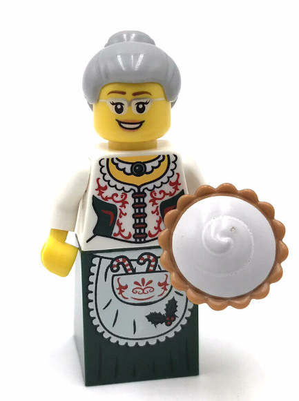 LEGO Mrs. Claus with Pie Minifigure 2022