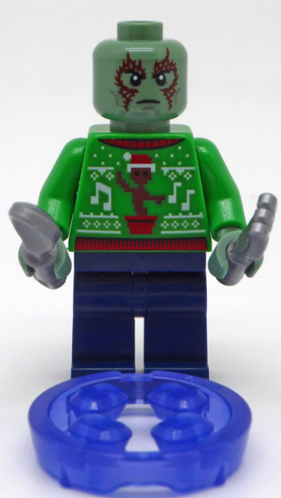 LEGO Marvel Holiday Sweater Drax  Minifigure 76231