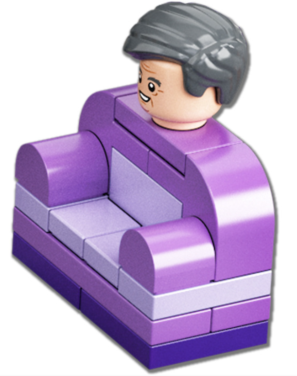 LEGO Harry Potter Holiday Armchair Horace Slughorn Minifigure 76404