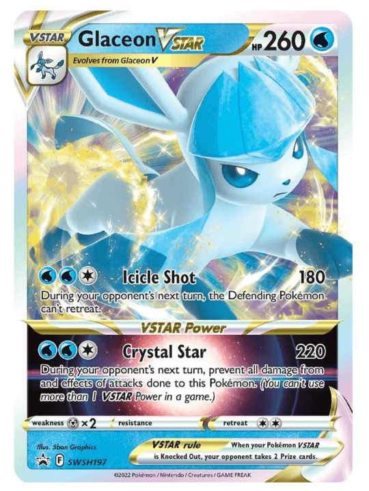 Pokémon Glaceon Vstar Collection Box