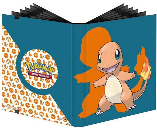 Ultra Pro Pokémon: Charmander 9-Pocket Full-View PRO Binder