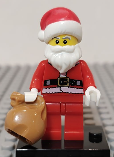 Lego Compatible Holiday Santa Minifig