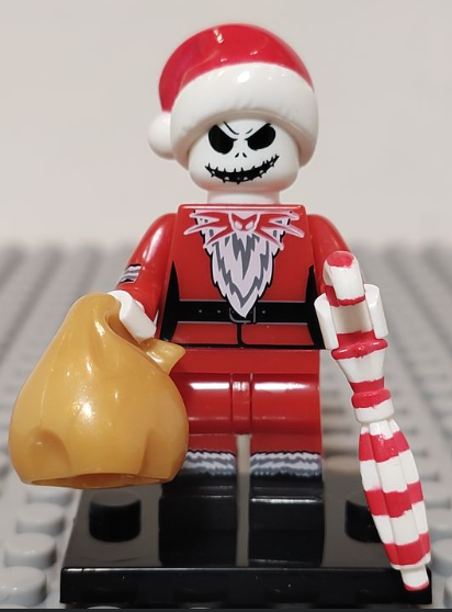 Lego Compatible Holiday Jack Skellington Minifig