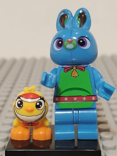 Lego Compatible Holiday Toy Story Ducky & Bunny Minifig