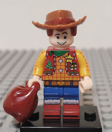 Lego Compatible Holiday Woody Minifig