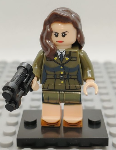 Lego Compatible Agent Carter Minifig