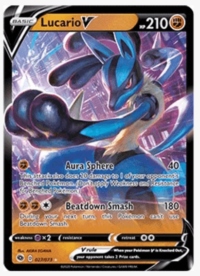 Lucario V - Champion's Path #027/073