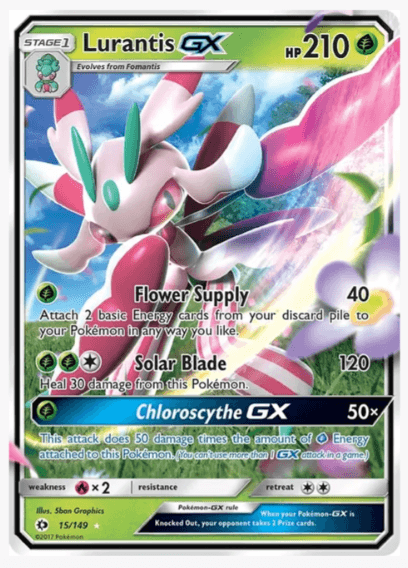 Lurantis GX - SM Base Set #15/149