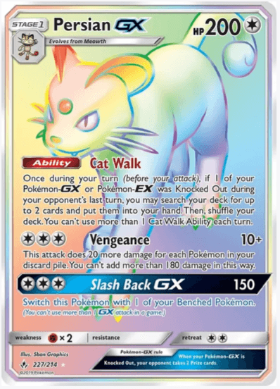 Persian GX (Secret) - SM - Unbroken Bonds #227/214