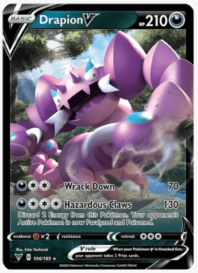 Drapion V - SWSH04: Vivid Voltage #106/185