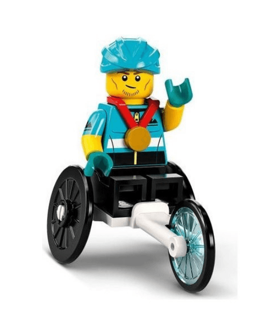 Retired LEGO Wheelchair Racer Set 71032-12