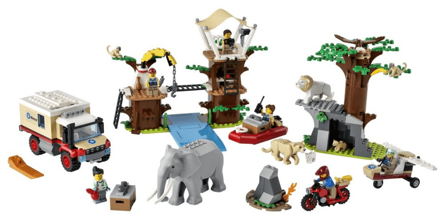 Lego Disney City Wildlife Rescue Camp 60307