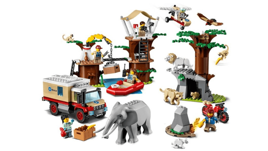 Lego Disney City Wildlife Rescue Camp 60307