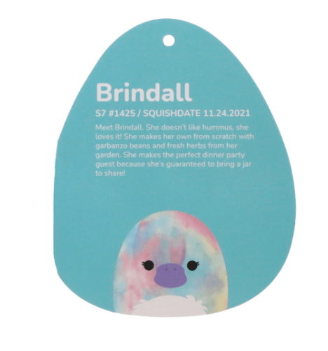 Squishmallows - Brindall the platypus 7.5 in