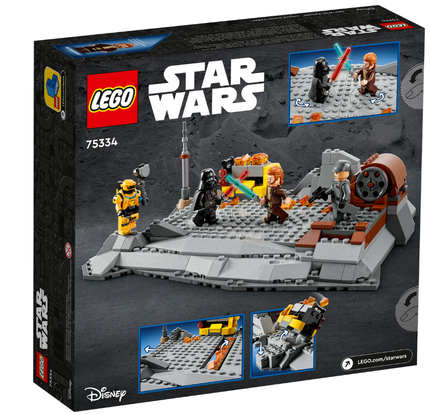 LEGO Obi-Wan Kenobi vs. Darth Vader 75334