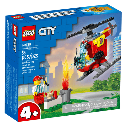 Lego City Fire Helicopter 60318