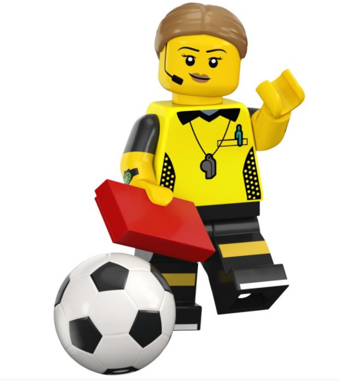 LEGO Football Referee Set 71037-1 Minifigure