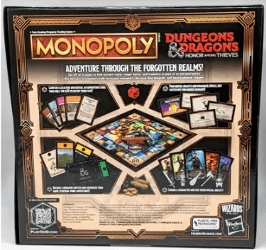 Monopoly Dungeons & Dragons: Honor Among Thieves