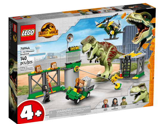 LEGO Jurassic World T-Rex Dinosaur Breakout 76944