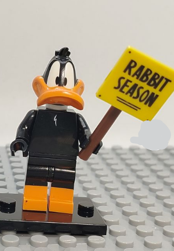 Lego Compatible Daffy Duck Custom Minifig