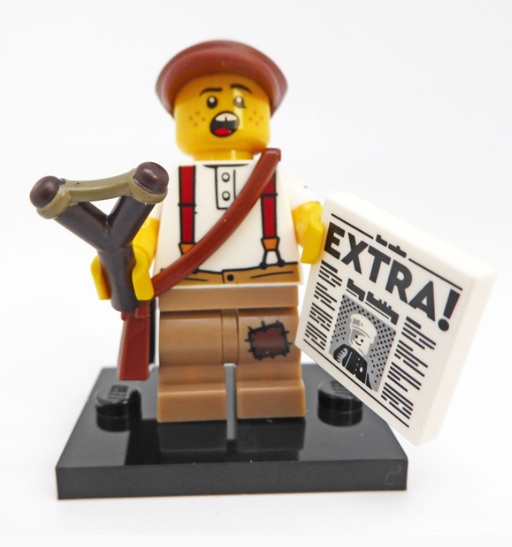 LEGO Newspaper Kid Set 71037-12 Minifigure