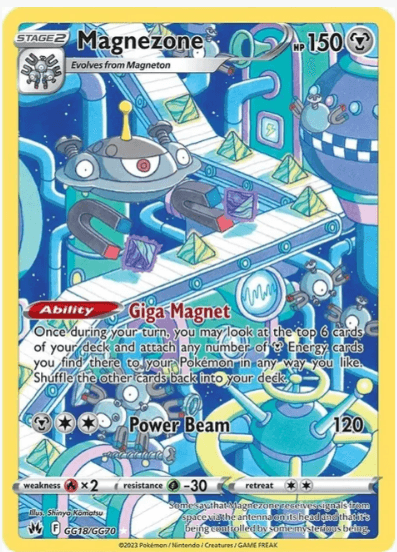 Magnezone - Crown Zenith: Galarian Gallery (CRZ:GG)  #GG18/GG70
