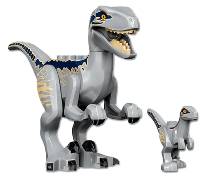 LEGO Jurassic World  Blue & Beta Velociraptor Capture 76946