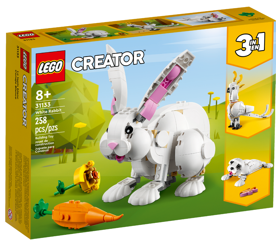 Lego White Rabbit 3in1 creator 31133