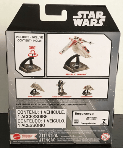 Hot Wheels - Star Wars Republic Gunship 1:50 Scale