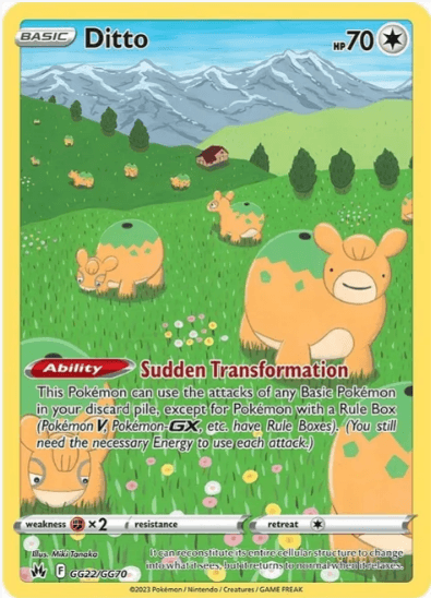 Ditto - Crown Zenith: Galarian Gallery (CRZ:GG)  #GG22/GG70