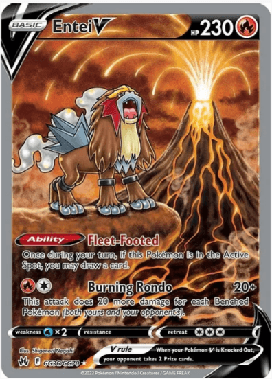 Entei V - Crown Zenith: Galarian Gallery (CRZ:GG) #GG36/GG70