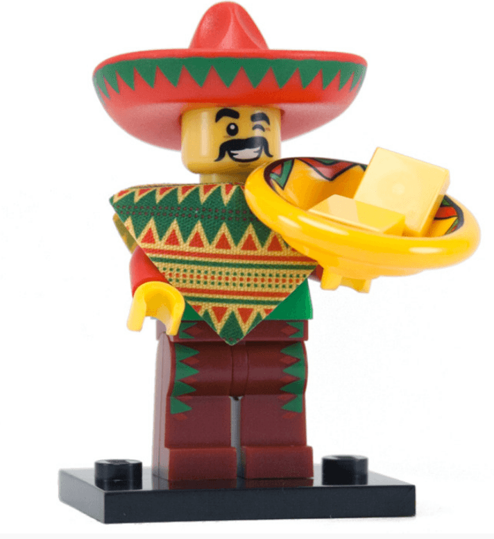 LEGO Taco Tuesday Guy Set 71004-12