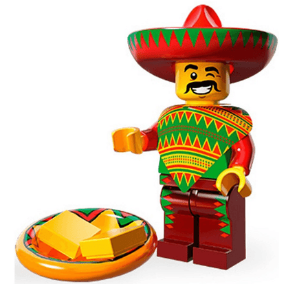 LEGO Taco Tuesday Guy Set 71004-12