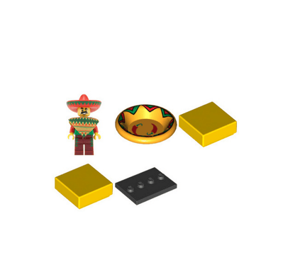 LEGO Taco Tuesday Guy Set 71004-12