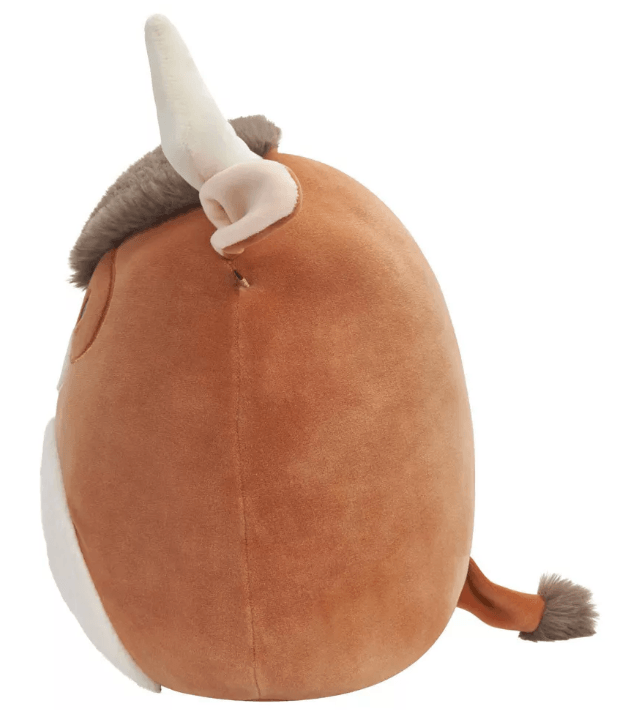 Squishmallow Shep Brown Spotted Bull 11 inch