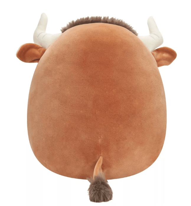 Squishmallow Shep Brown Spotted Bull 11 inch