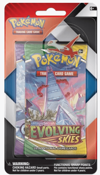 Pokémon TCG Double Pack Evolving Skies / Chilling Reign Pin Collection