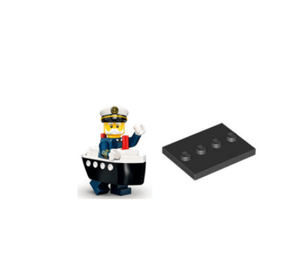 LEGO Ferry Captain Set 71034-10 Minifigure