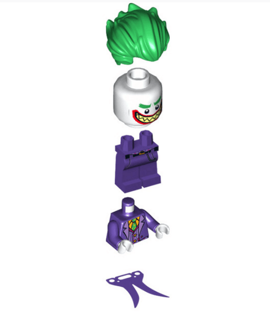 LEGO The Joker with Wide Grin Minifigure