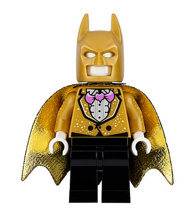 LEGO The Bat-Pack Batsuit - Gold Batman Batsuit From Lego Batman Movie Minifigure