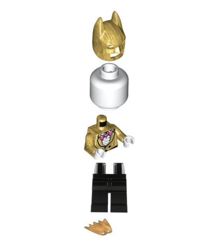 LEGO The Bat-Pack Batsuit - Gold Batman Batsuit From Lego Batman Movie Minifigure