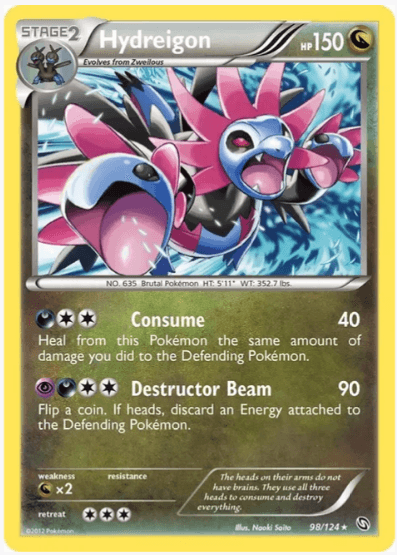 Hydreigon – (Cosmos Holo) – Blister Exclusives #98/124