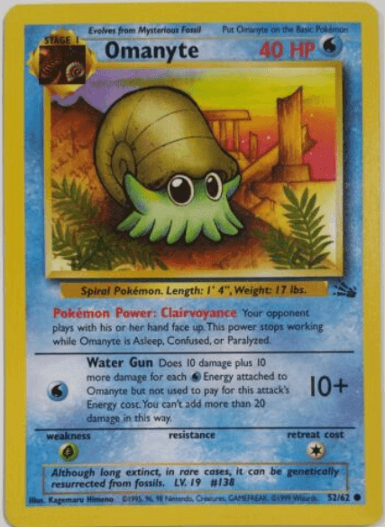 Omanyte - Fossil #52/62