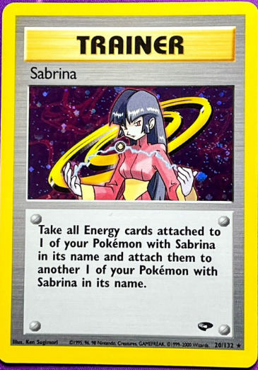 Sabrina - Gym Challenge #020/132 (Lightly Played)